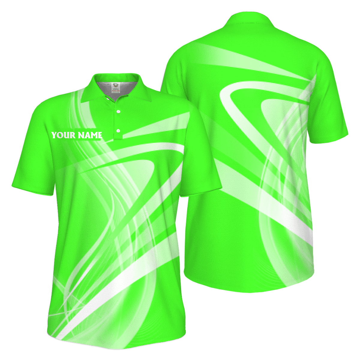  Picklewin Simple Custom Name Multiple Logos Pickleball Polo Shirt For Men  11